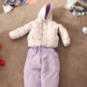 Carter's Lavender Snowsuit